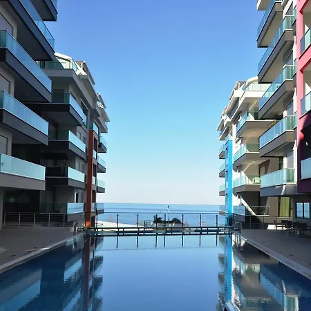 Luxury Apt In Konak Seaside Homes With A Sea Front View And A Private Beach