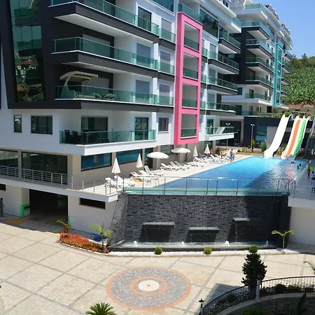 Apartment Luxury Apt In Konak Seaside Homes With A Sea Front View And A Private Beach Kargicak (Alanya)