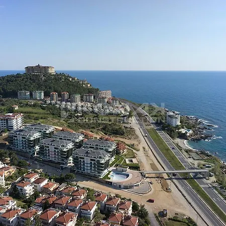 Luxury Apt In Konak Seaside Homes With A Sea Front View And A Private Beach Kargicak (Alanya)