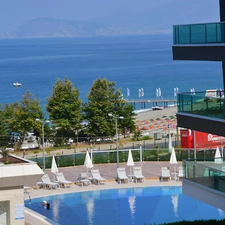 Apartment Luxury Apt In Konak Seaside Homes With A Sea Front View And A Private Beach