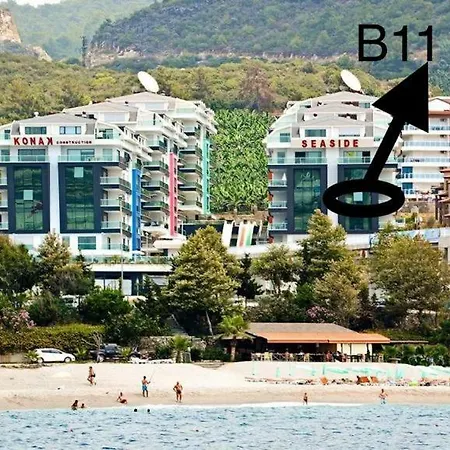 Apartment Luxury Apt In Konak Seaside Homes With A Sea Front View And A Private Beach *